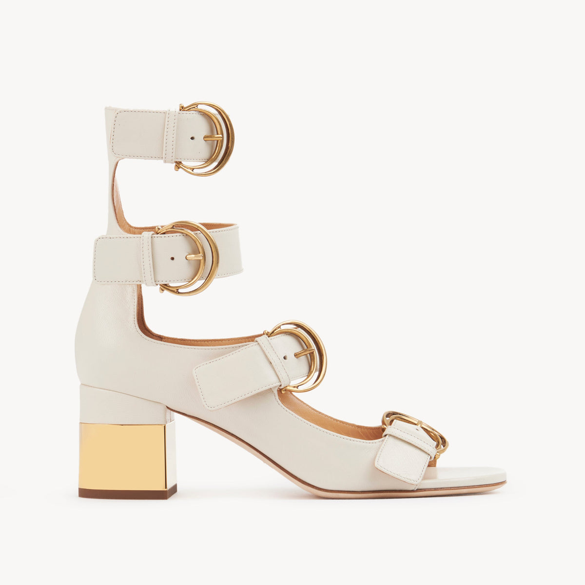 BASEPLUS_Eggshell SANDALS - Eggshell