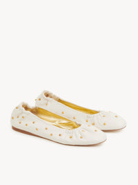 BASEPLUS_Eggshell BALLERINAS - Eggshell