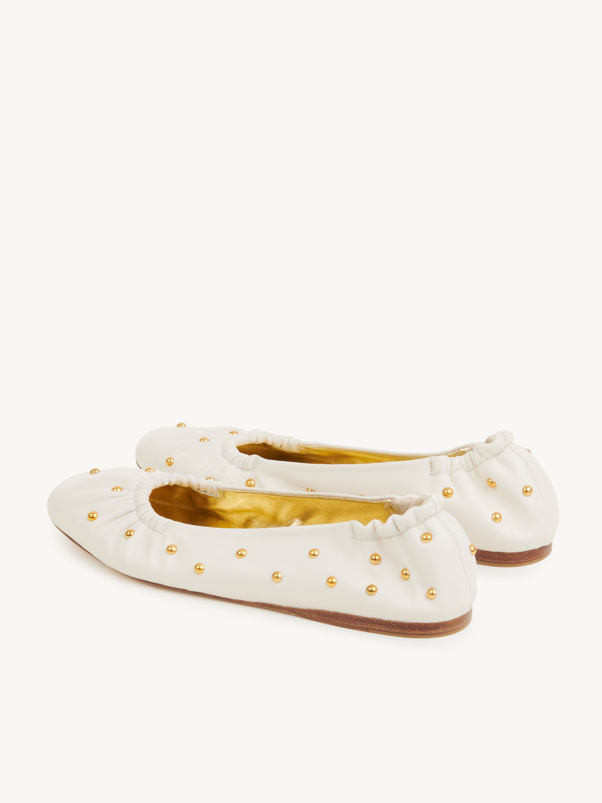 BASEPLUS_Eggshell BALLERINAS - Eggshell