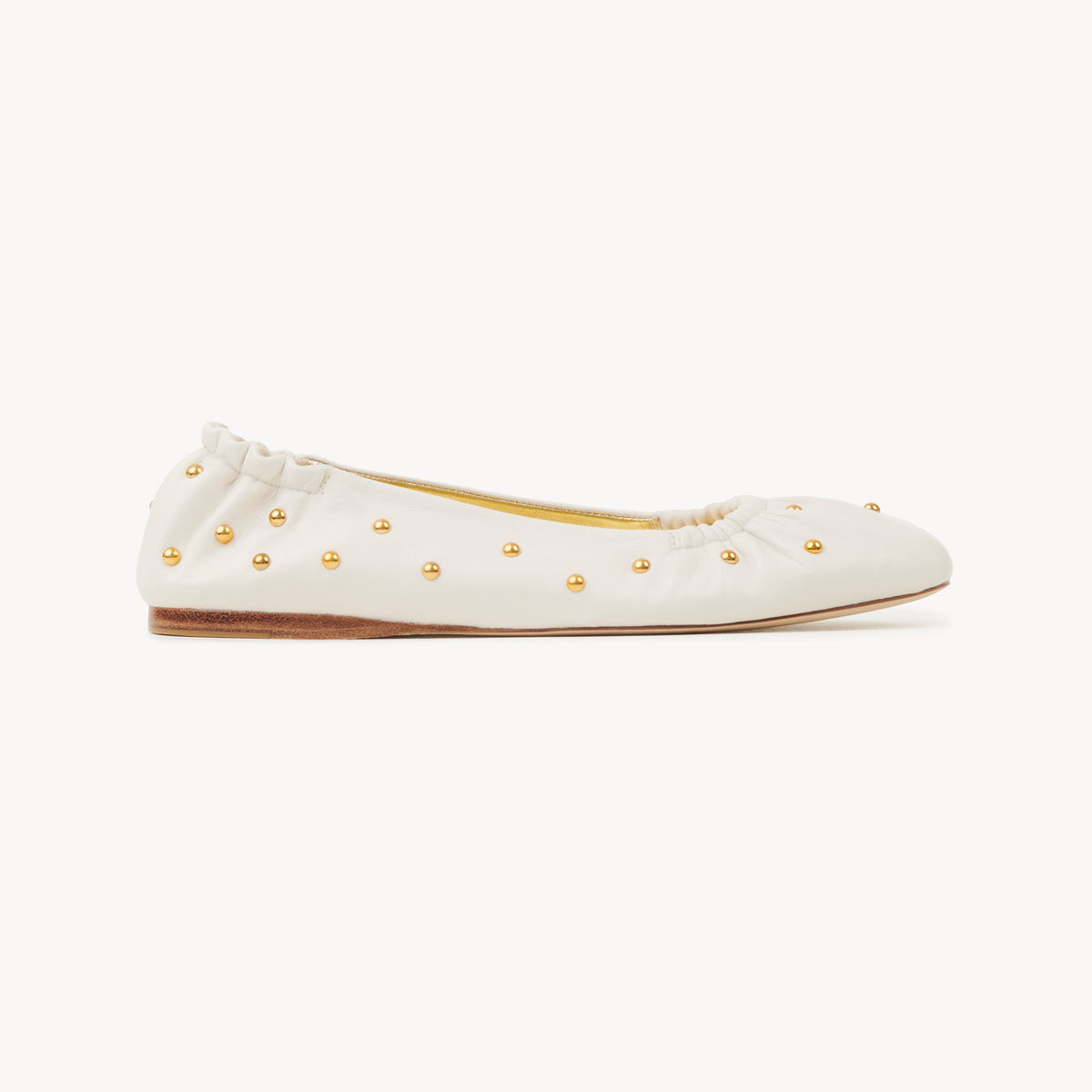 BASEPLUS_Eggshell BALLERINAS - Eggshell