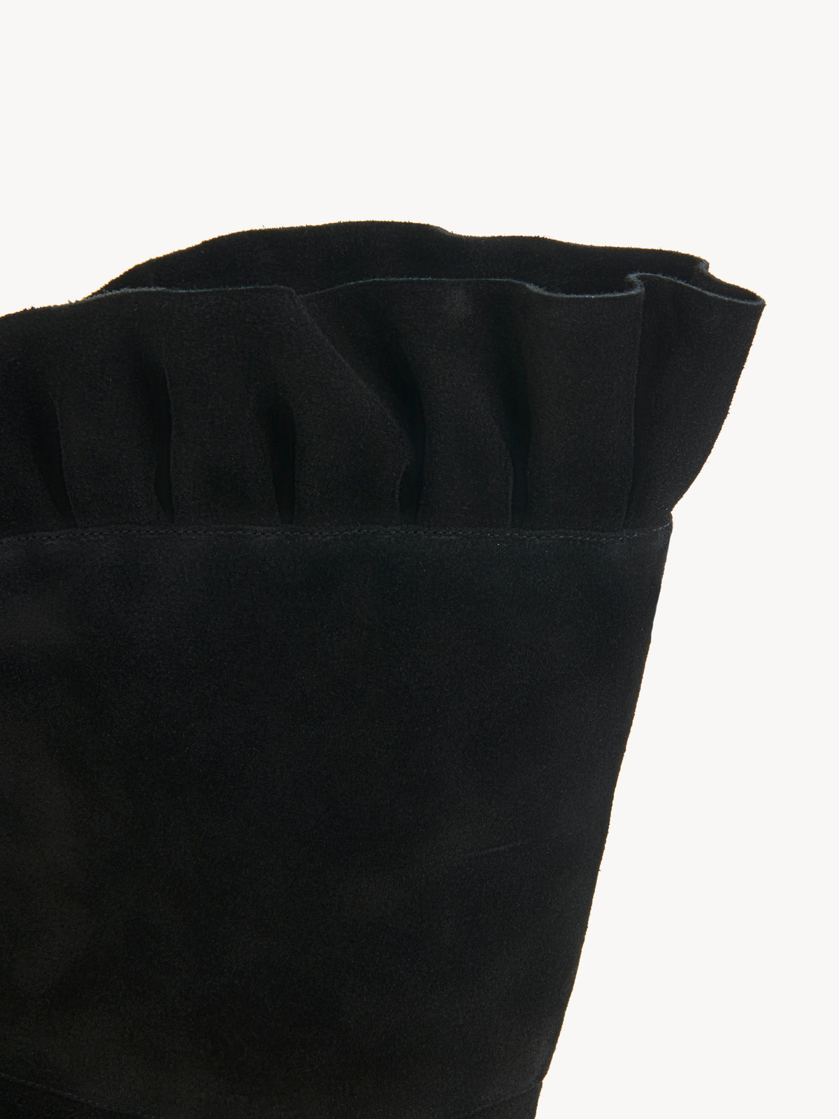 BASEPLUS_Black OVER THE KNEE BOOTS - Black