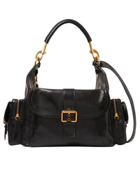 Black LARGE DOUBLE CARRY B - Black