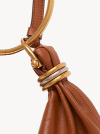 Clay Brown SMALL HOBO BAG - Clay Brown