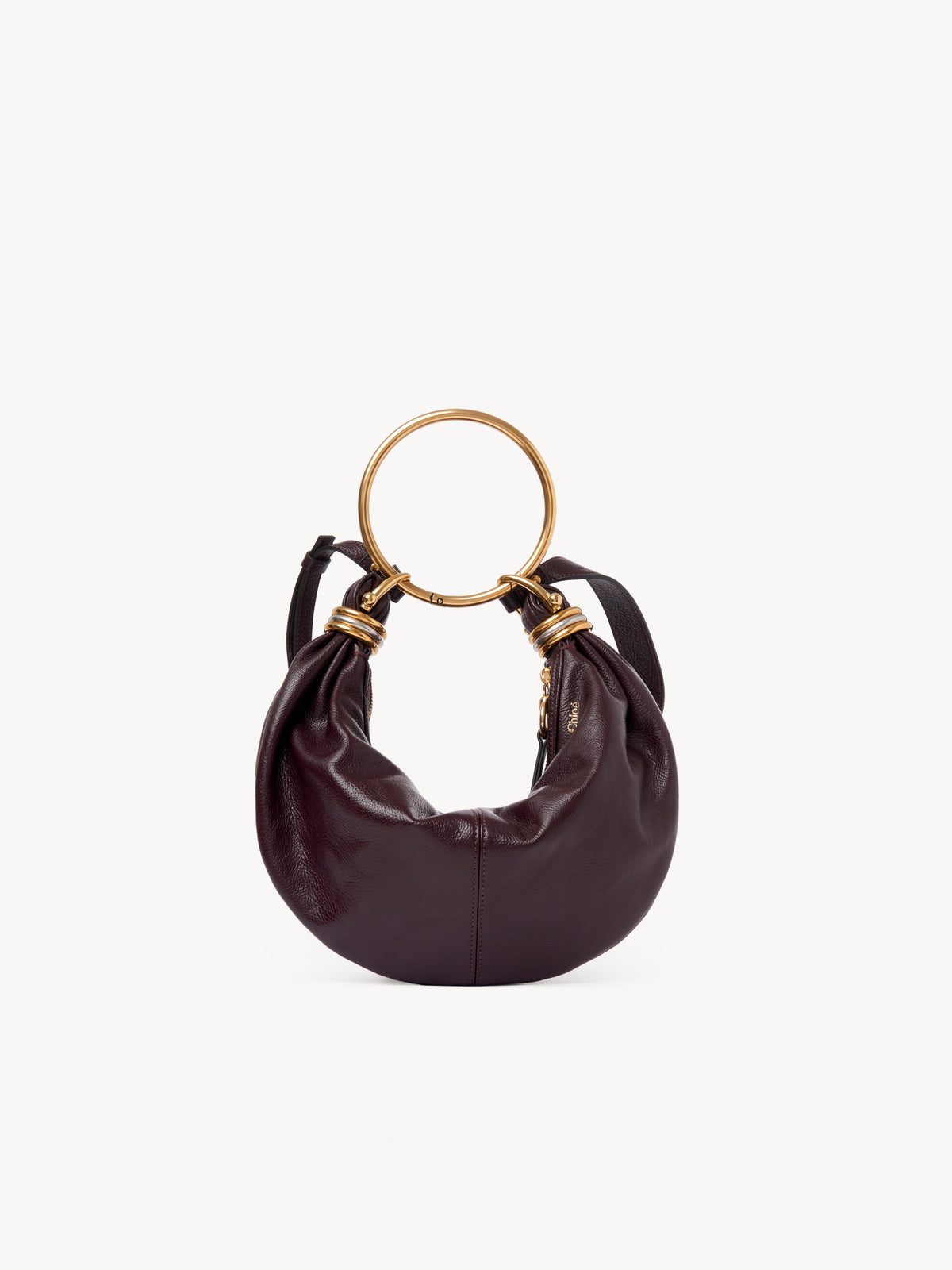 BASEPLUS_Deep Violine SMALL HOBO BA - Deep Violine