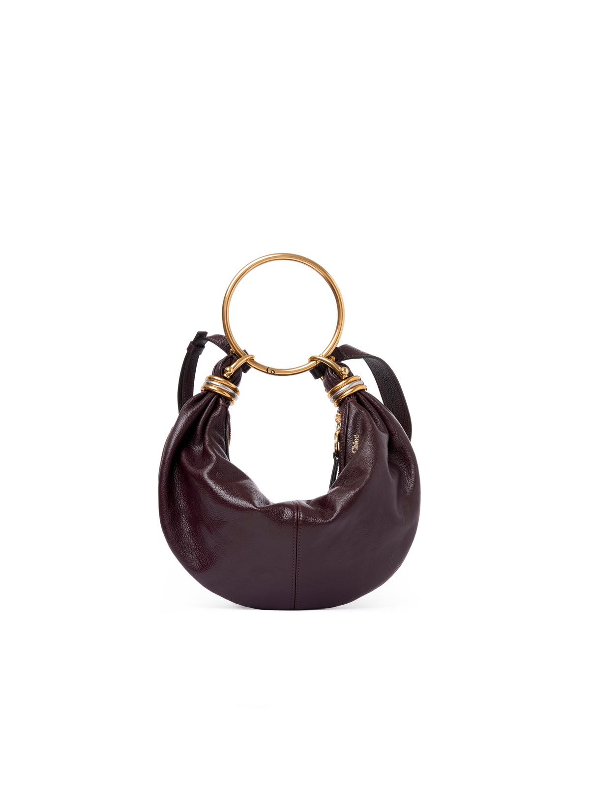 BASEPLUS_Deep Violine SMALL HOBO BA - Deep Violine