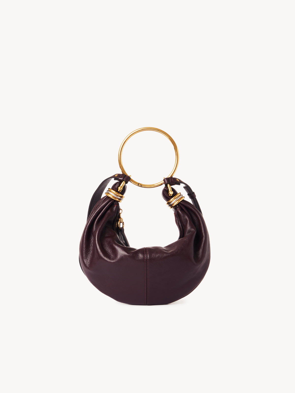 BASEPLUS_Deep Violine SMALL HOBO BA - Deep Violine