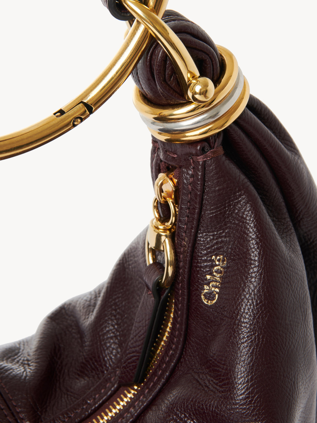 BASEPLUS_Deep Violine SMALL HOBO BA - Deep Violine