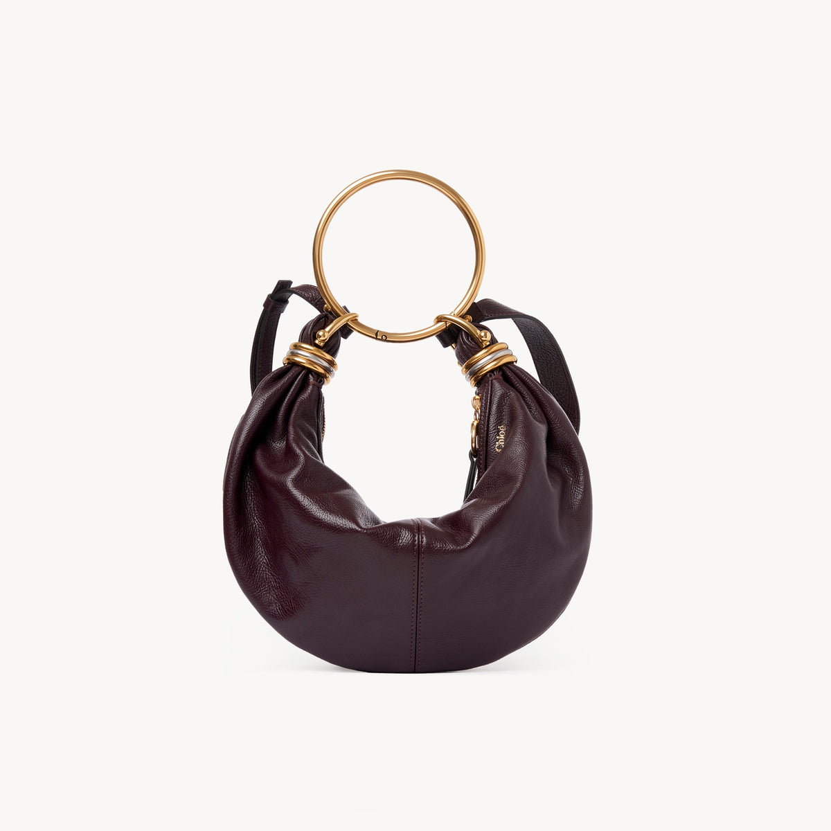 BASEPLUS_Deep Violine SMALL HOBO BA - Deep Violine