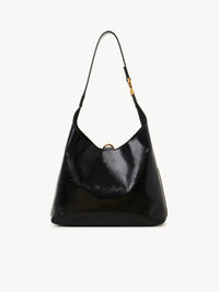 BASEPLUS_Black SMALL HOBO BAG - Black