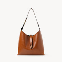 BASEPLUS_Clay Brown SMALL HOBO BAG - Clay Brown