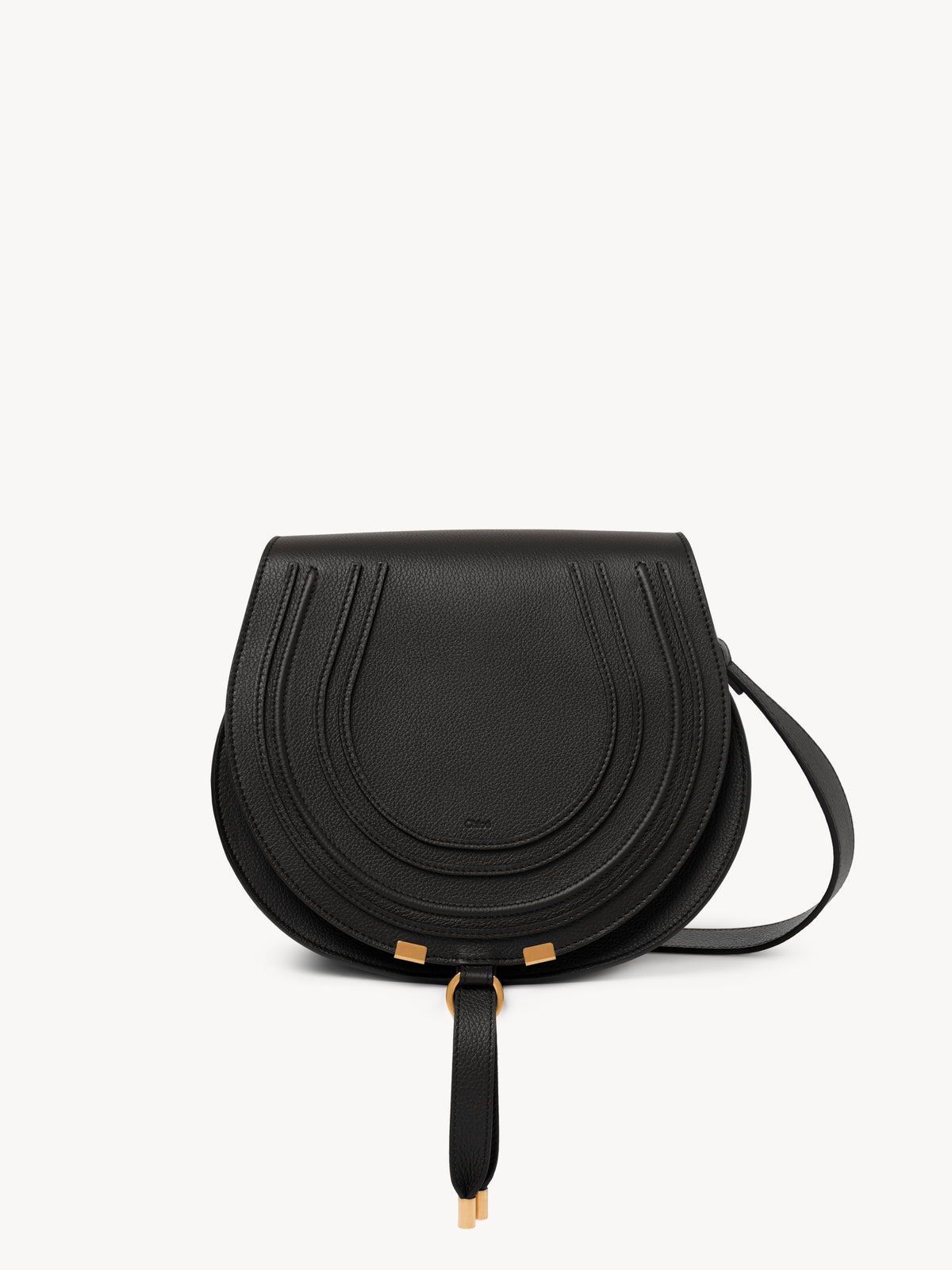 Black SADDLE BAG - Black