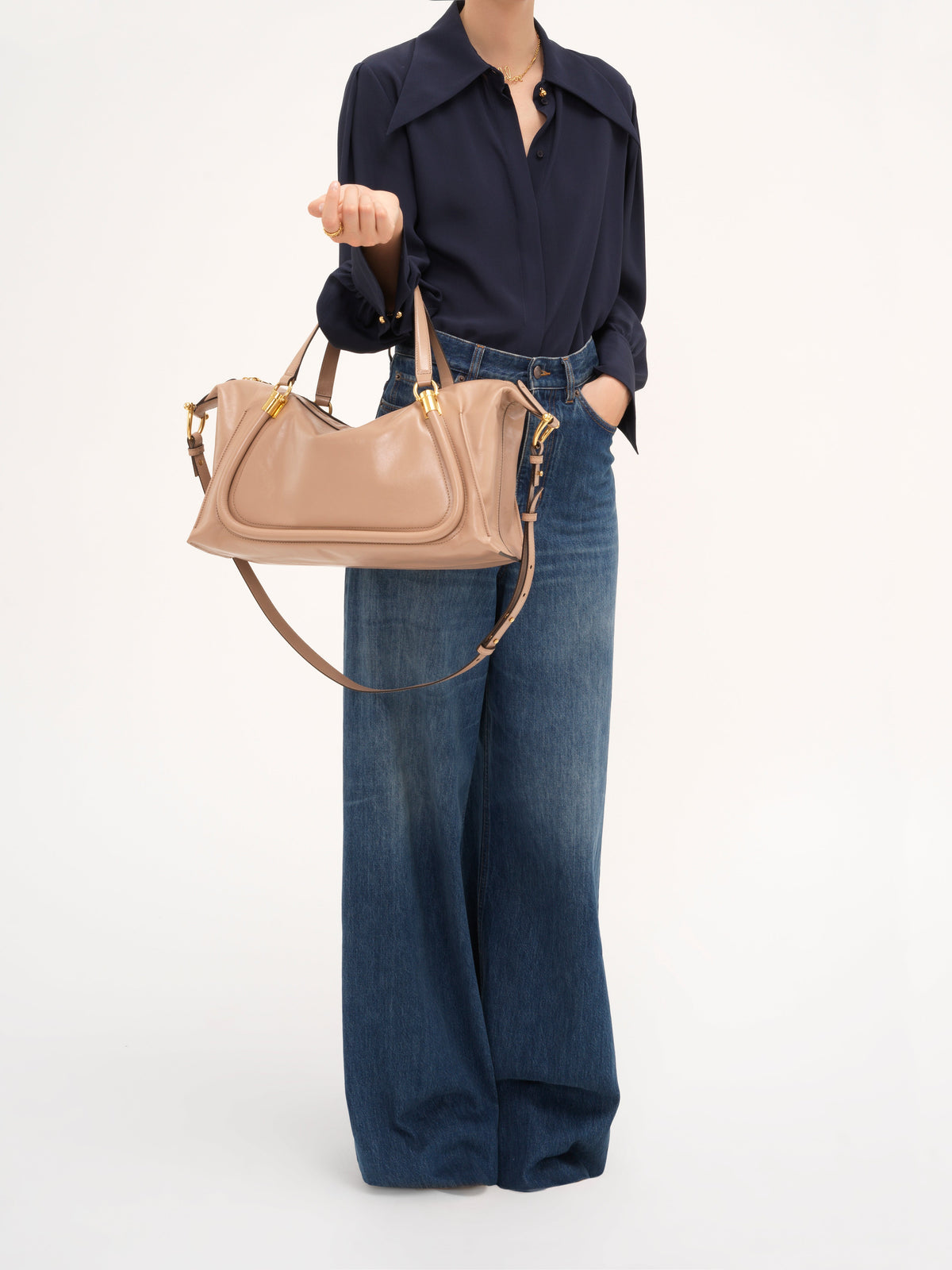 BASEPLUS_Deep Beige DOUBLE CARRY BA - Deep Beige