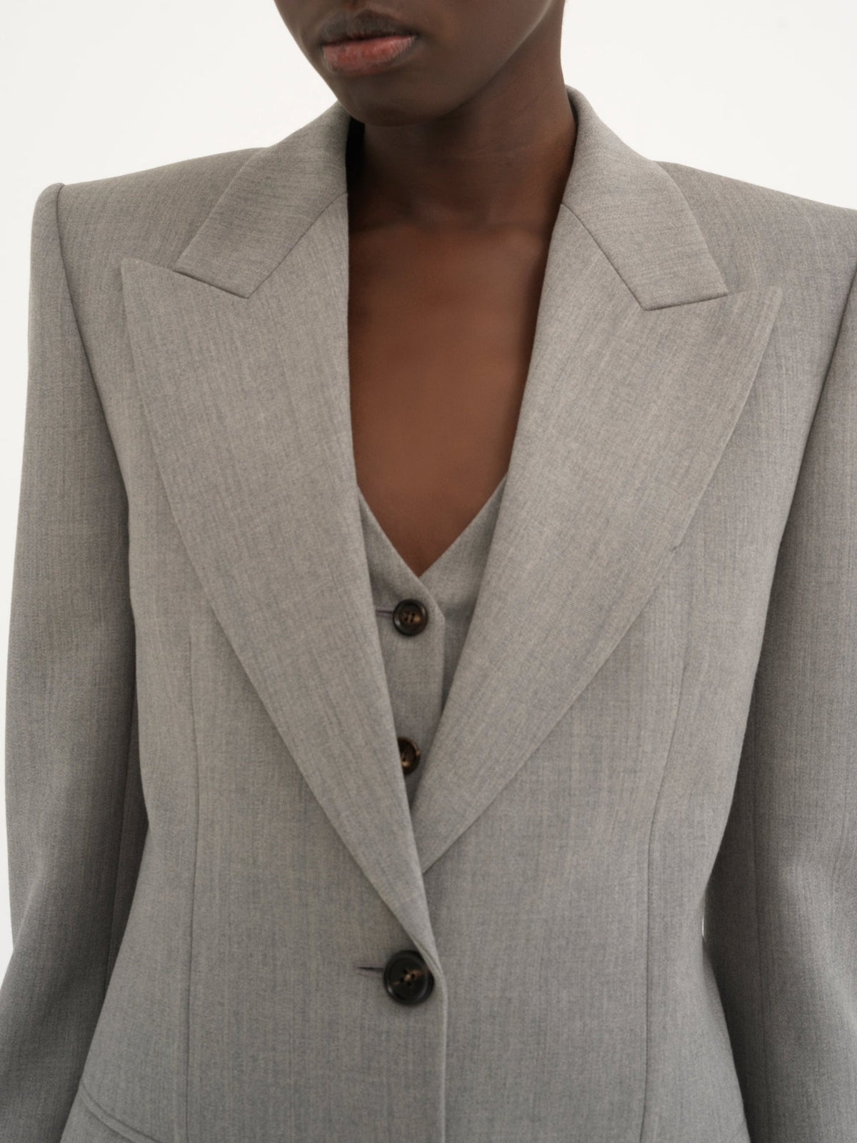 BASEPLUS_Swan Grey JACKET - Swan Grey