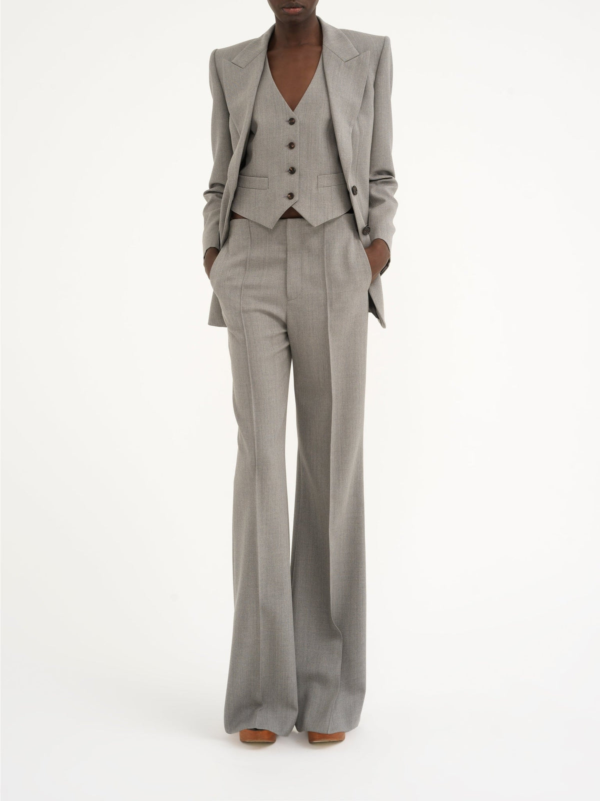 BASEPLUS_Swan Grey JACKET - Swan Grey