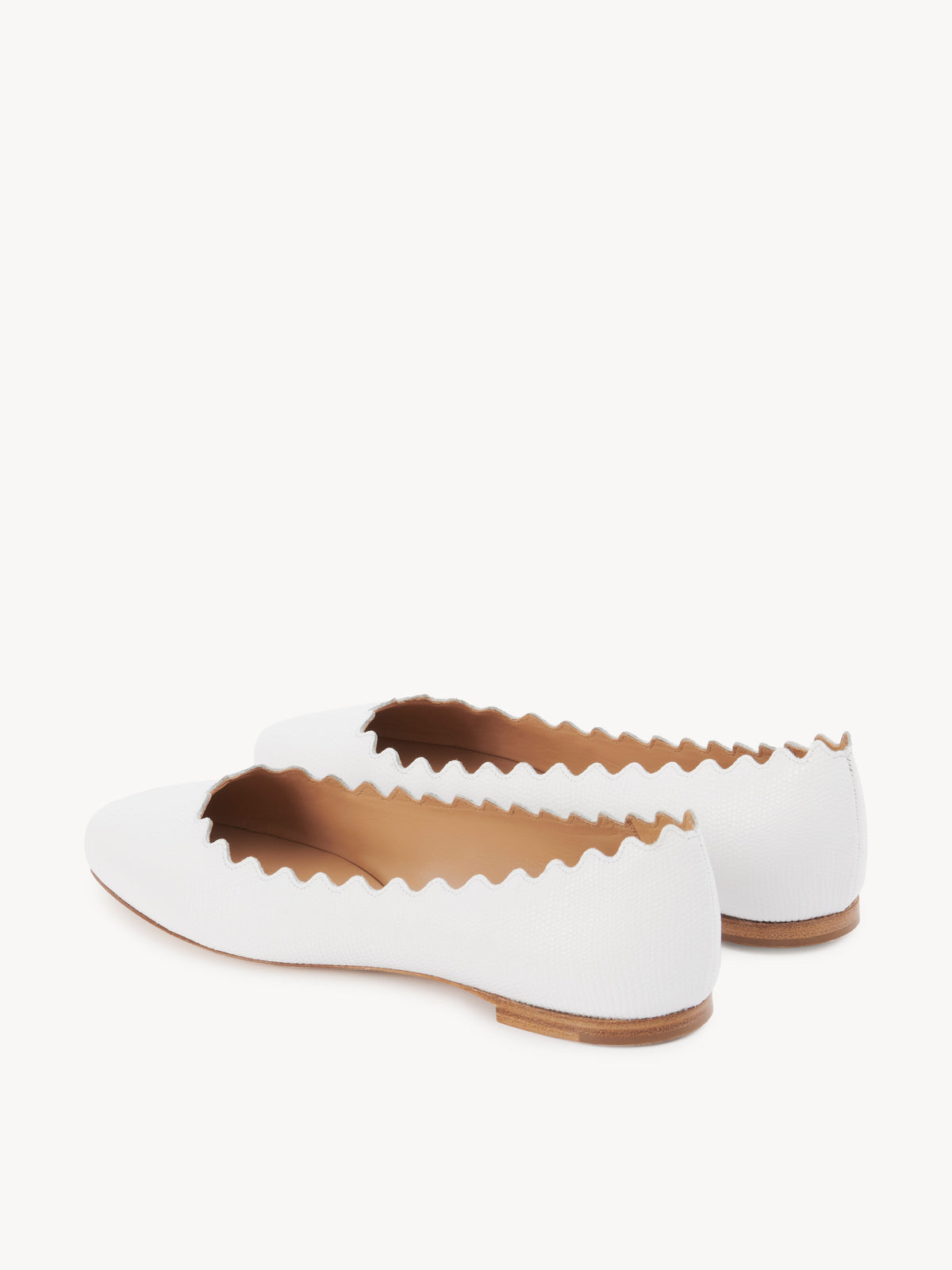 BASEPLUS_Brilliant White BALLERINAS - Brilliant White