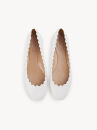 BASEPLUS_Brilliant White BALLERINAS - Brilliant White