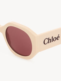 BASEPLUS_Ivory SUNGLASSES - Ivory