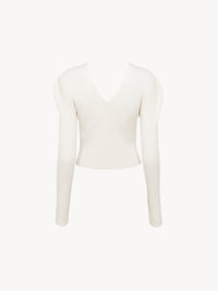 BASEPLUS_Iconic Milk CARDIGAN - Iconic Milk