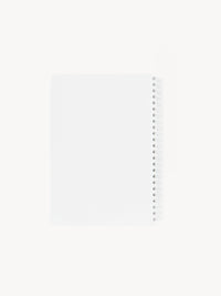 White NOTEBOOK - White