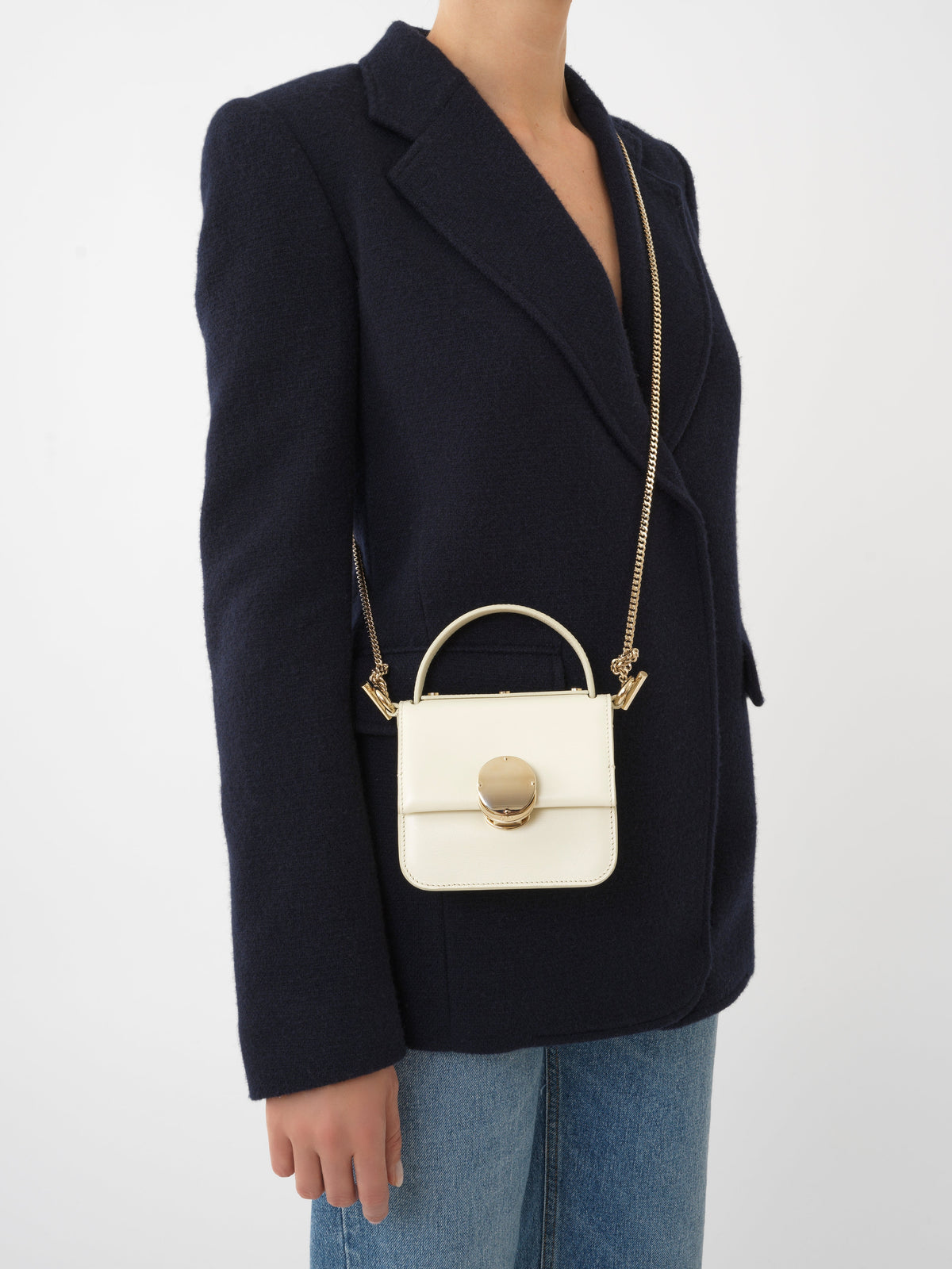 Misty Ivory MICRO FLAP BAG - Misty Ivory