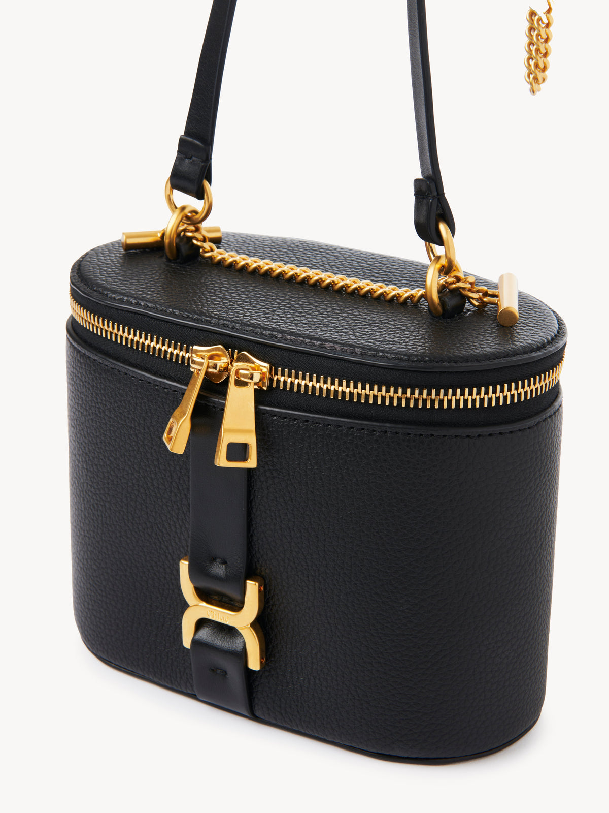 BASEPLUS_Black MINI VANITY ON CHAIN - Black