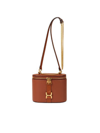 Tan MINI VANITY ON CHAIN - Tan