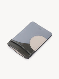 BASEPLUS_Blue & Grey CARDHOLDER - Blue & Grey