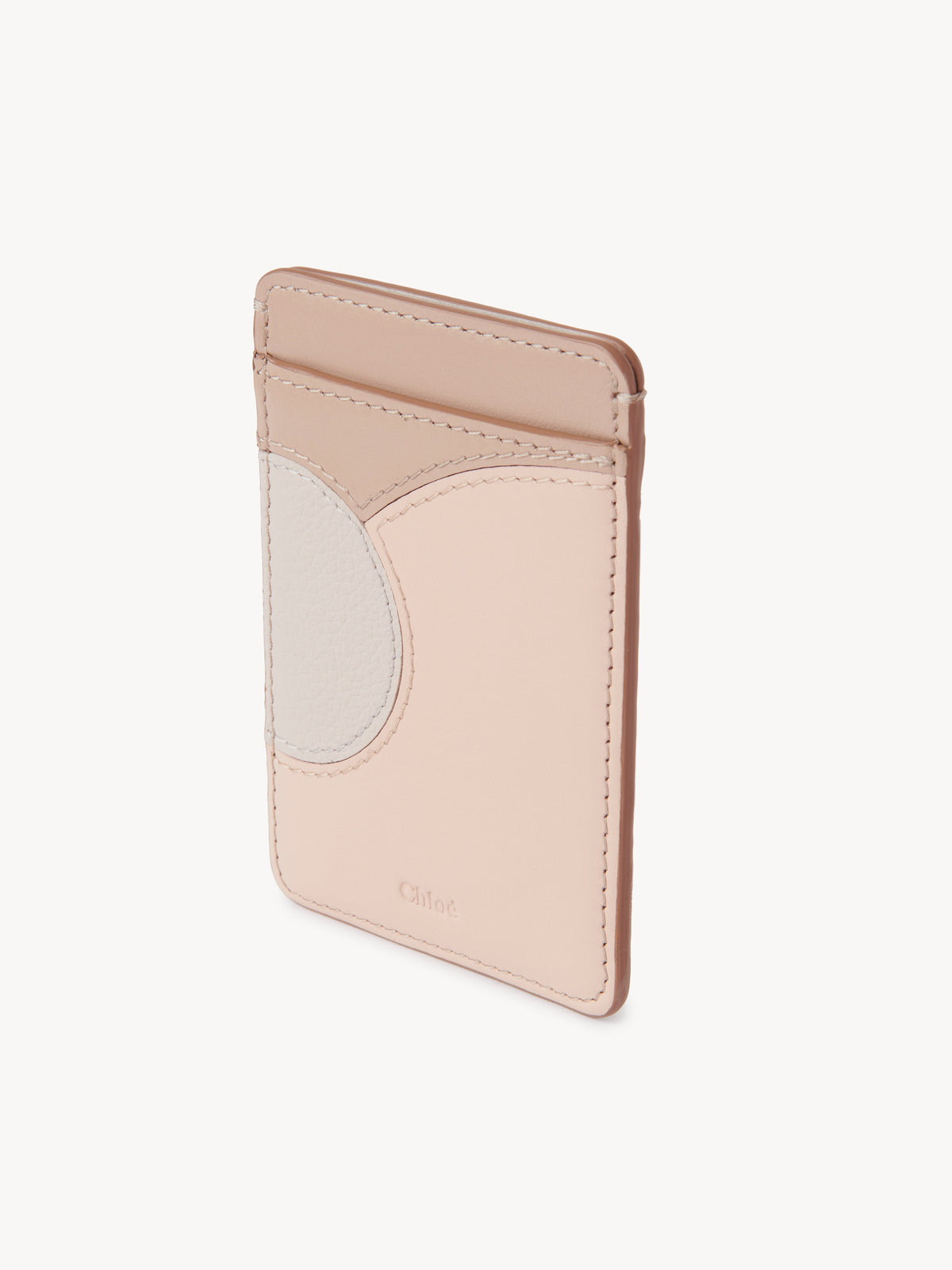 BASEPLUS_Pink & Grey CARDHOLDER - Pink & Grey