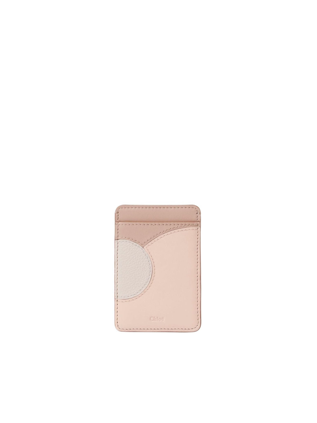 BASEPLUS_Pink & Grey CARDHOLDER - Pink & Grey