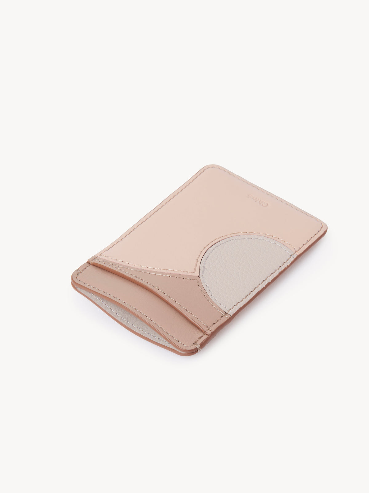 BASEPLUS_Pink & Grey CARDHOLDER - Pink & Grey