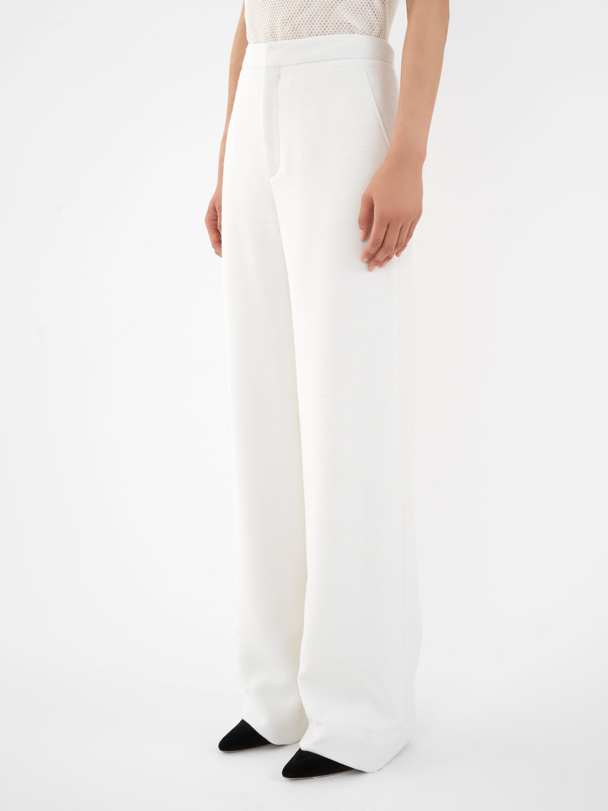 Eden White TROUSERS - Eden White