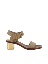 Dark Greige SANDALS - Dark Greige