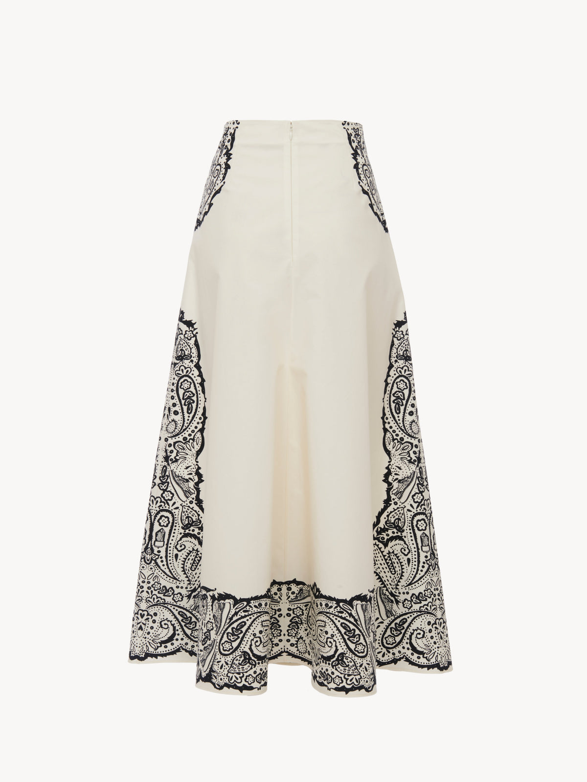 BASEPLUS_Black & White SKIRT - Black & White