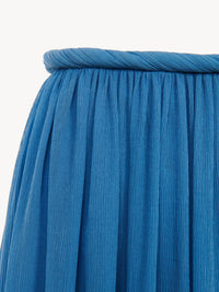 BASEPLUS_Parisian Blue SKIRT - Parisian Blue
