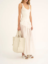 White TOTE BAG - White