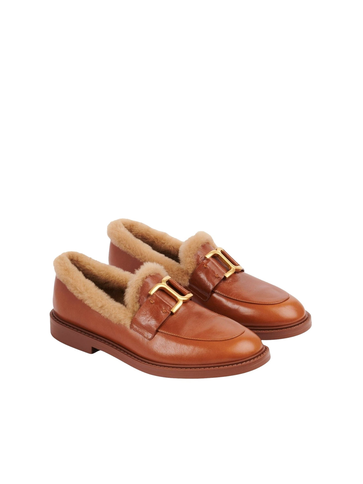 BASEPLUS_Cognac Brown FLATS - Cognac Brown