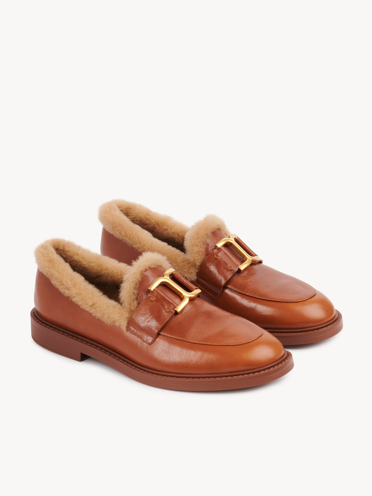 BASEPLUS_Cognac Brown FLATS - Cognac Brown
