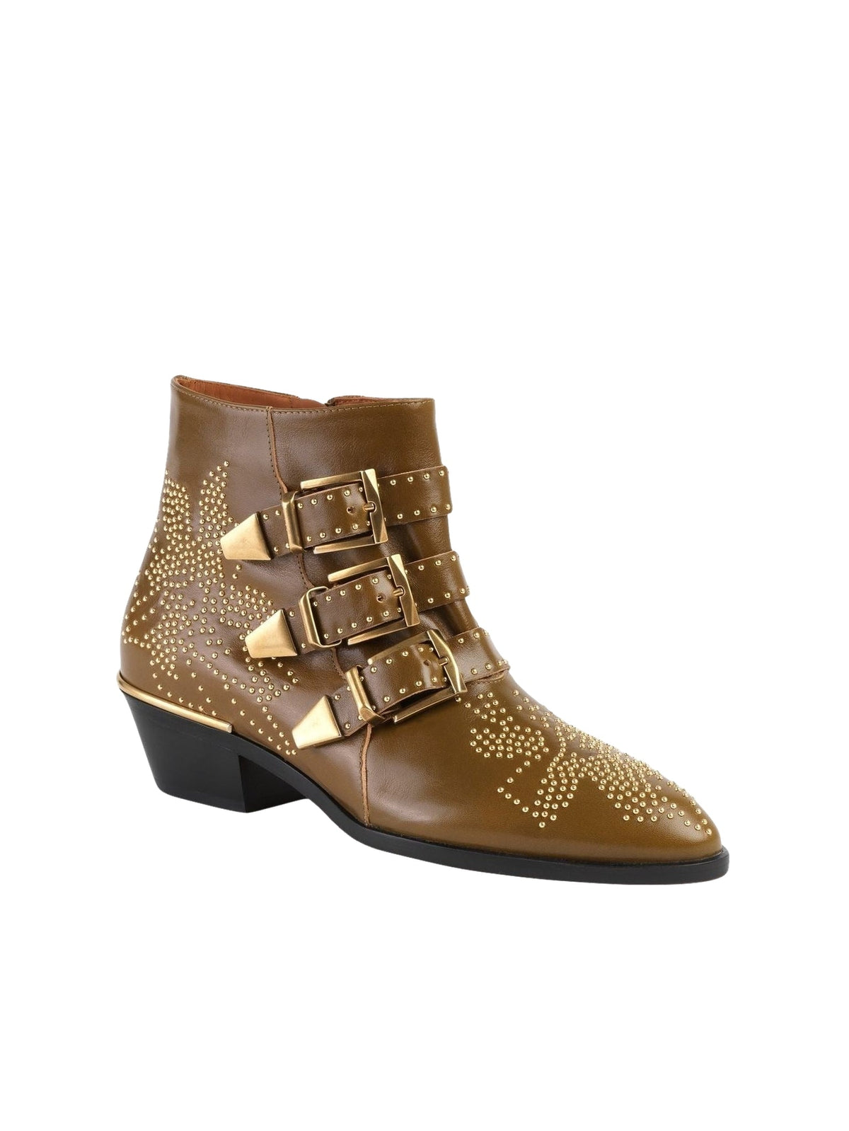 Dark Khaki ANKLE BOOTS - Dark Khaki