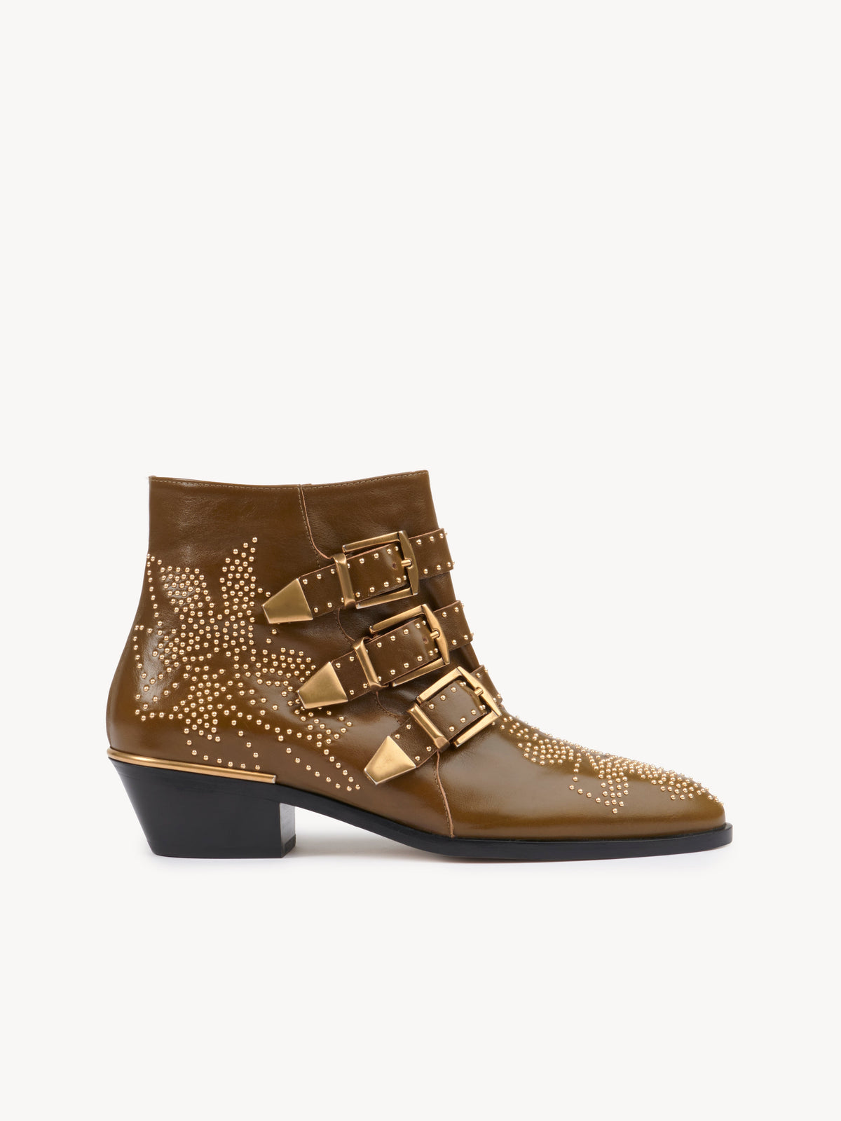 Dark Khaki ANKLE BOOTS - Dark Khaki