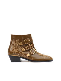 Dark Khaki ANKLE BOOTS - Dark Khaki