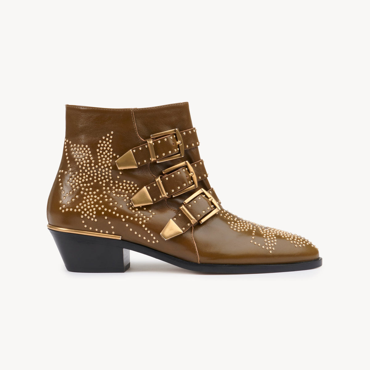 Dark Khaki ANKLE BOOTS - Dark Khaki