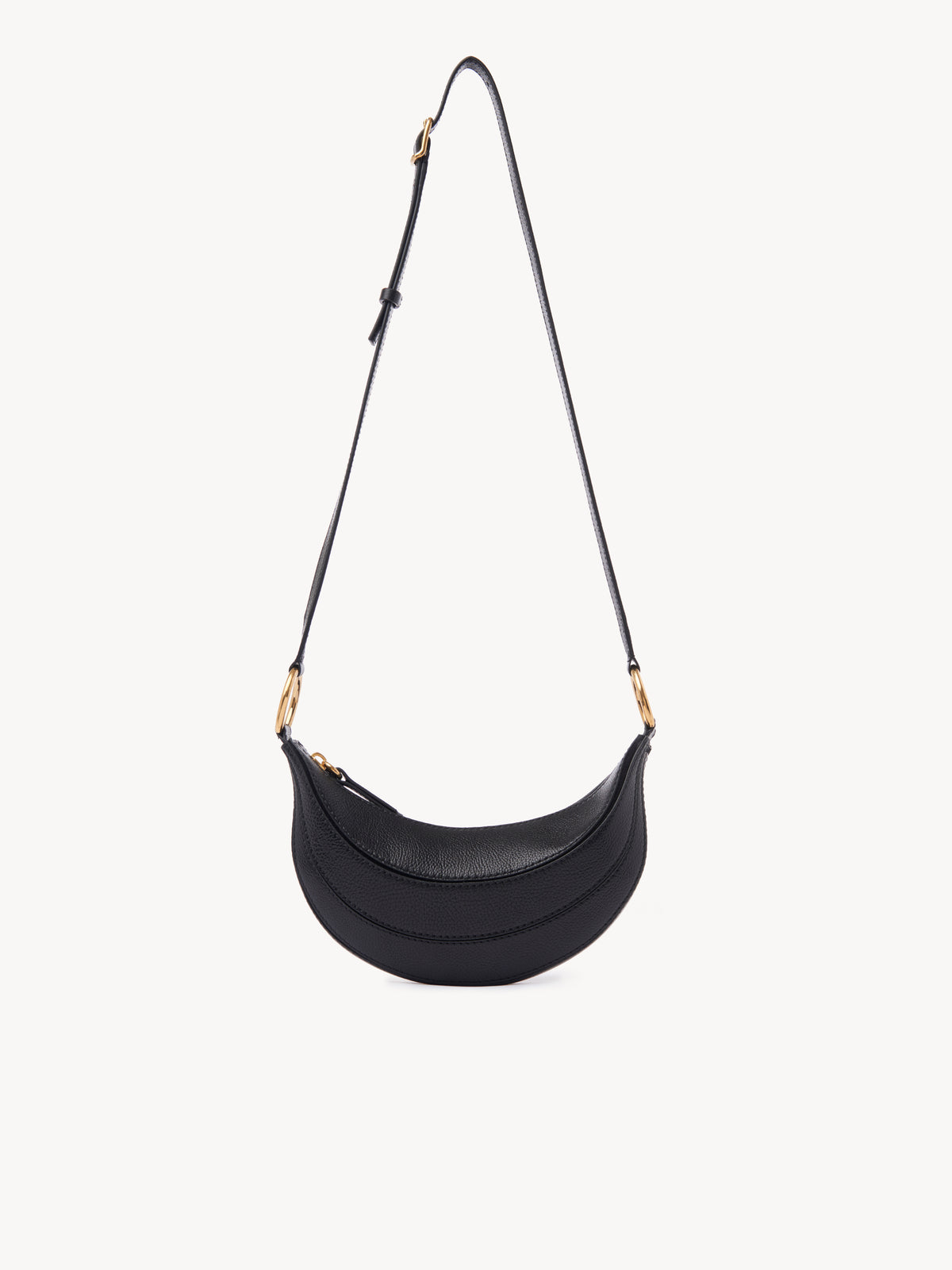 Black BANANA CROSSBODY BAG - Black