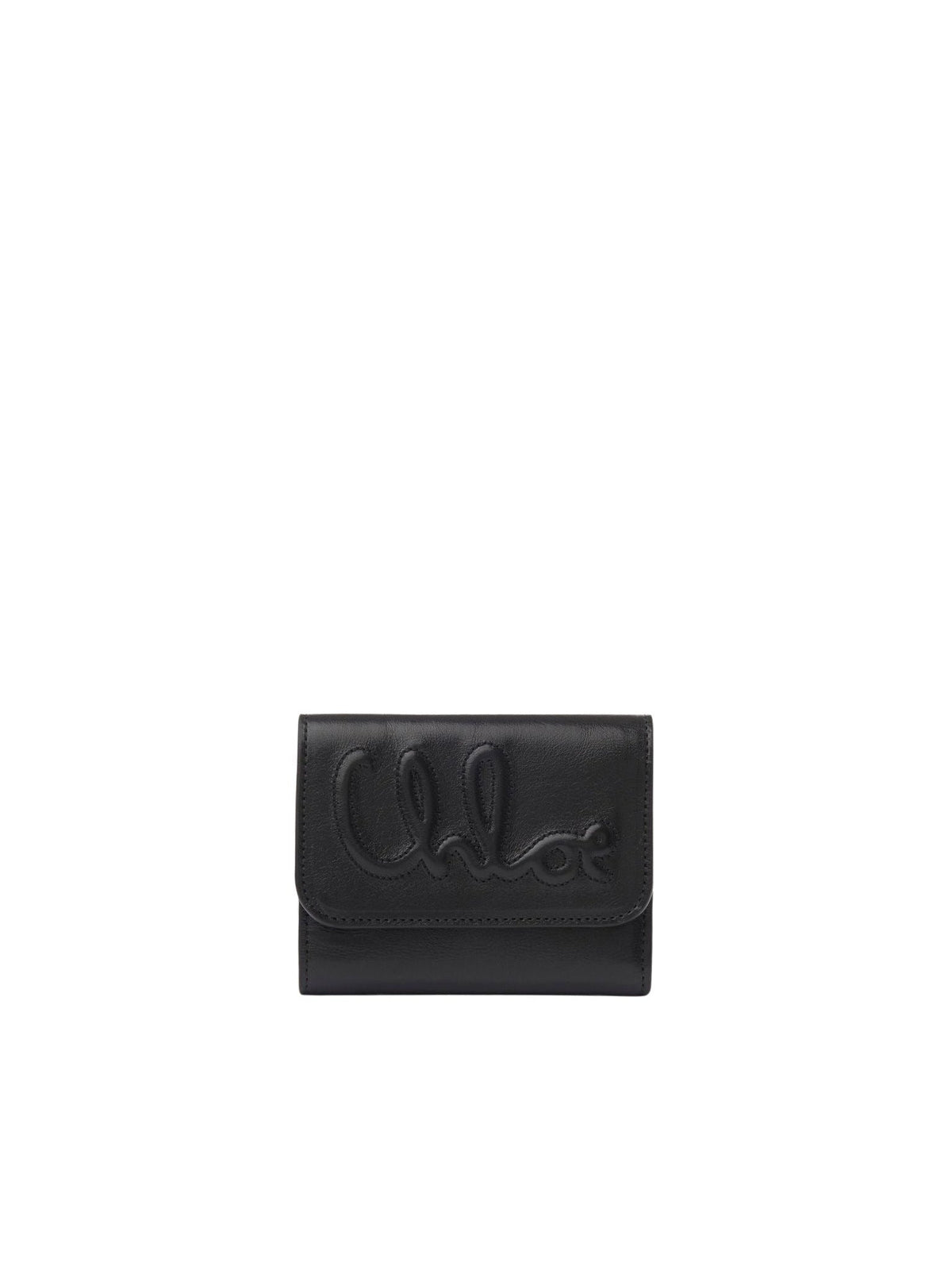 Black SMALL TRIFOLD - Black