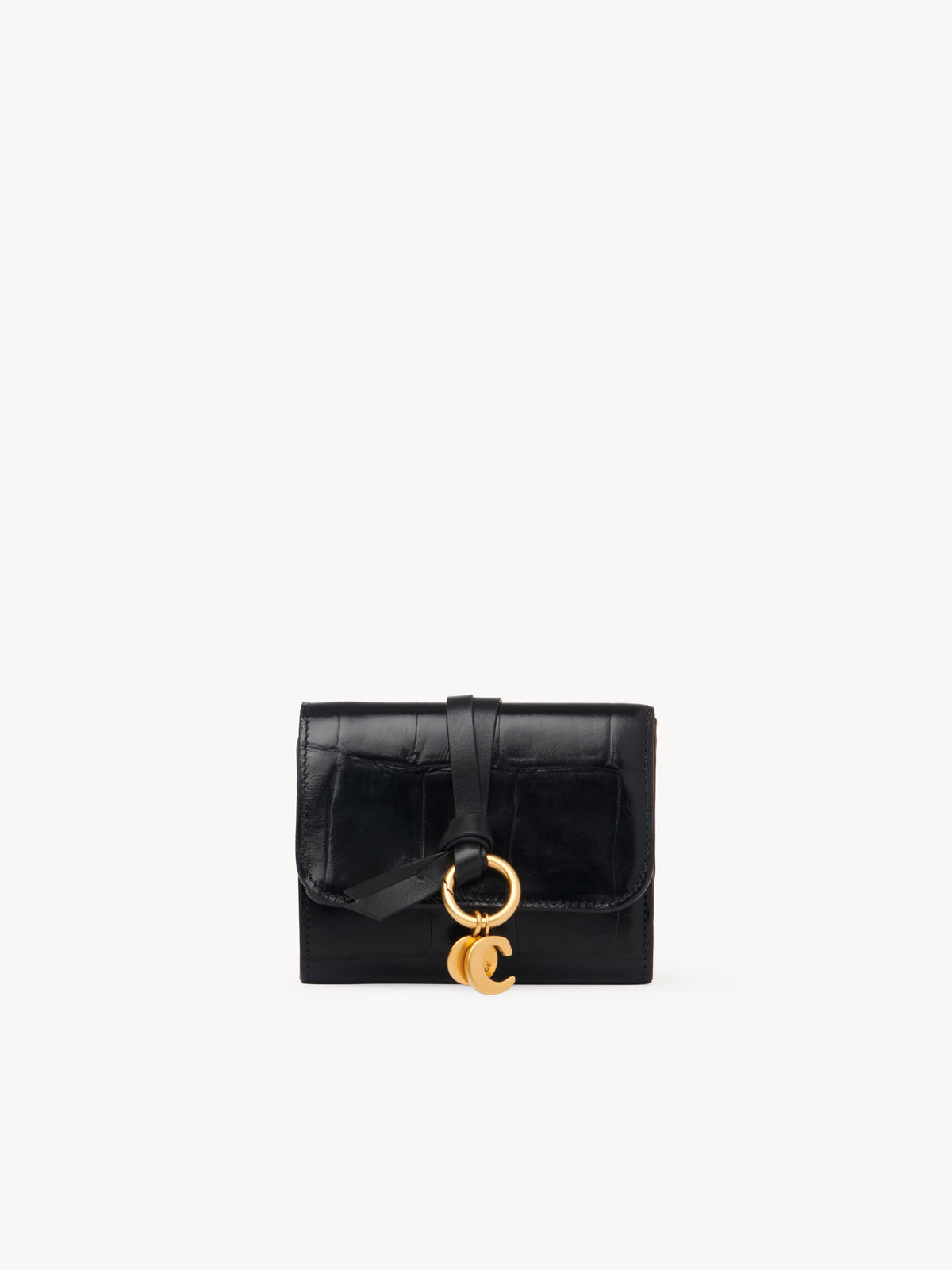 Black SMALL TRIFOLD - Black