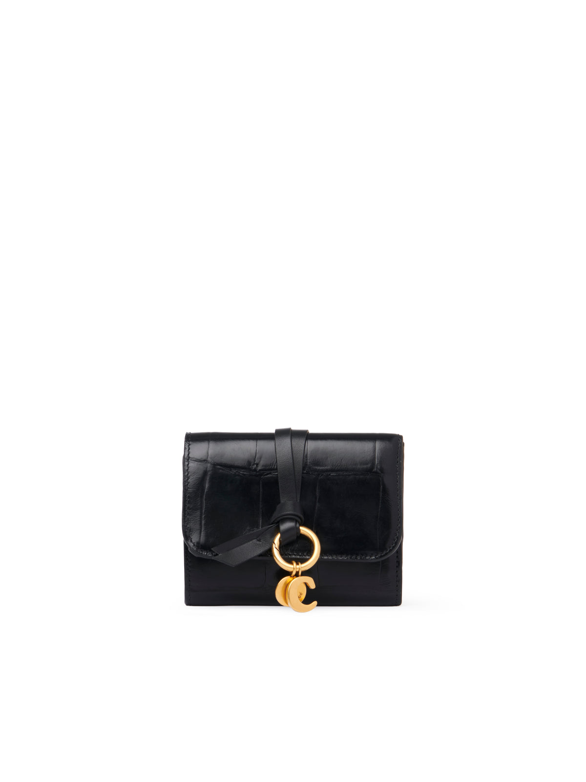 Black SMALL TRIFOLD - Black