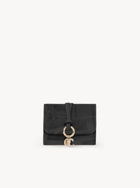 Black SMALL TRIFOLD - Black