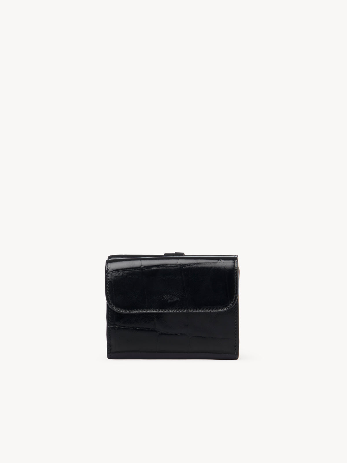 Black SMALL TRIFOLD - Black