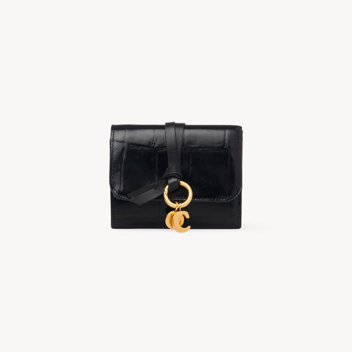 Black SMALL TRIFOLD - Black