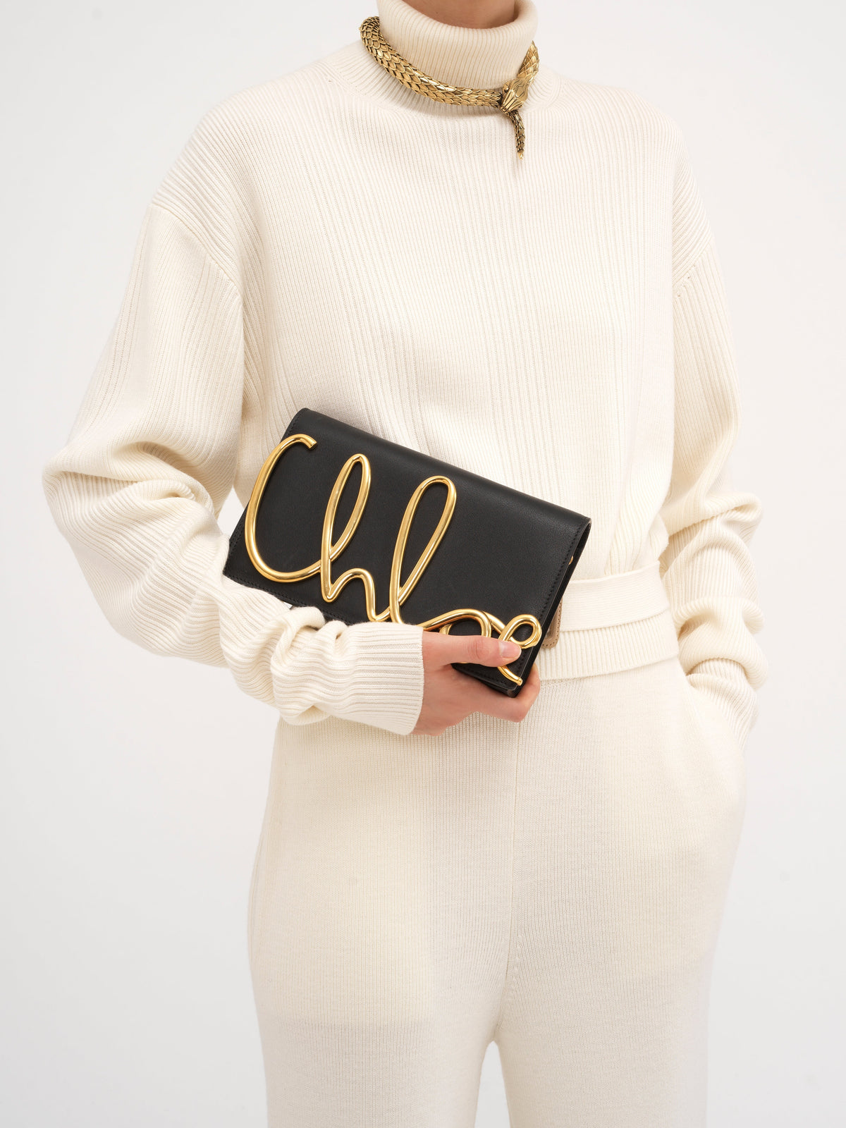 Black CROSSBODY BAG - Black