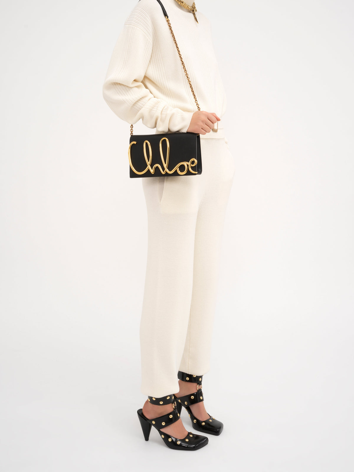 Black CROSSBODY BAG - Black